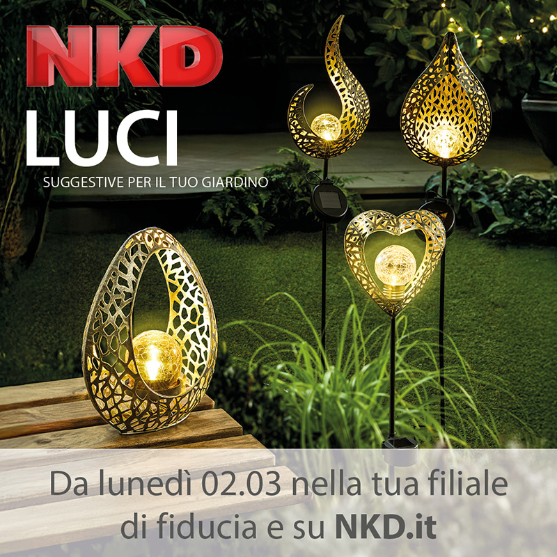 Luci decorative, forme eleganti e atmosfere suggestive per trasformare ogni angolo outdoor in uno spazio da vivere