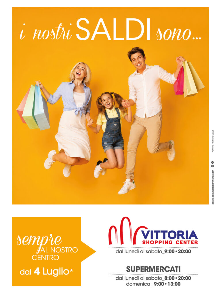 Dal 4 luglio arrivano i saldi estivi con imperdibili sconti nei tuoi negozi preferiti.