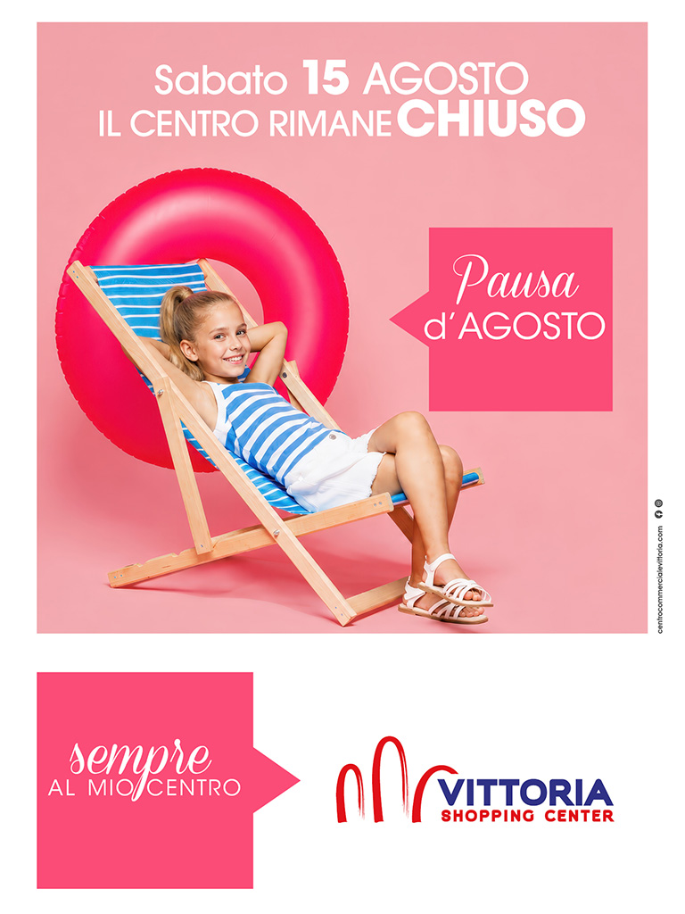 Sabato 15 agosto centro chiuso
